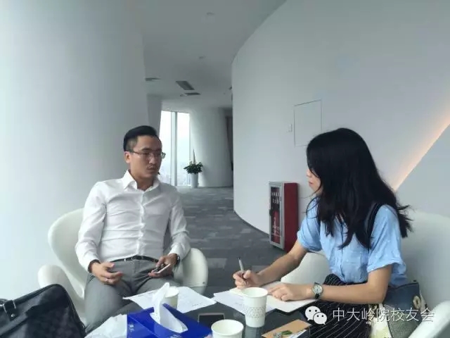 访2009级研进社黄耀荣校友 