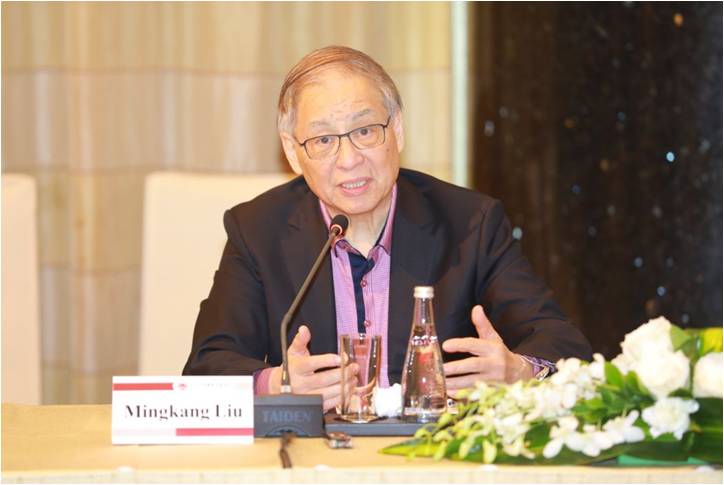 刘明康名誉院长发言