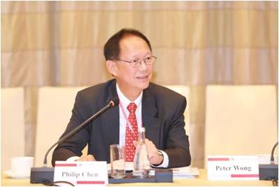 恒隆集团及恒隆地产有限公司董事总经理陈南禄先生发言