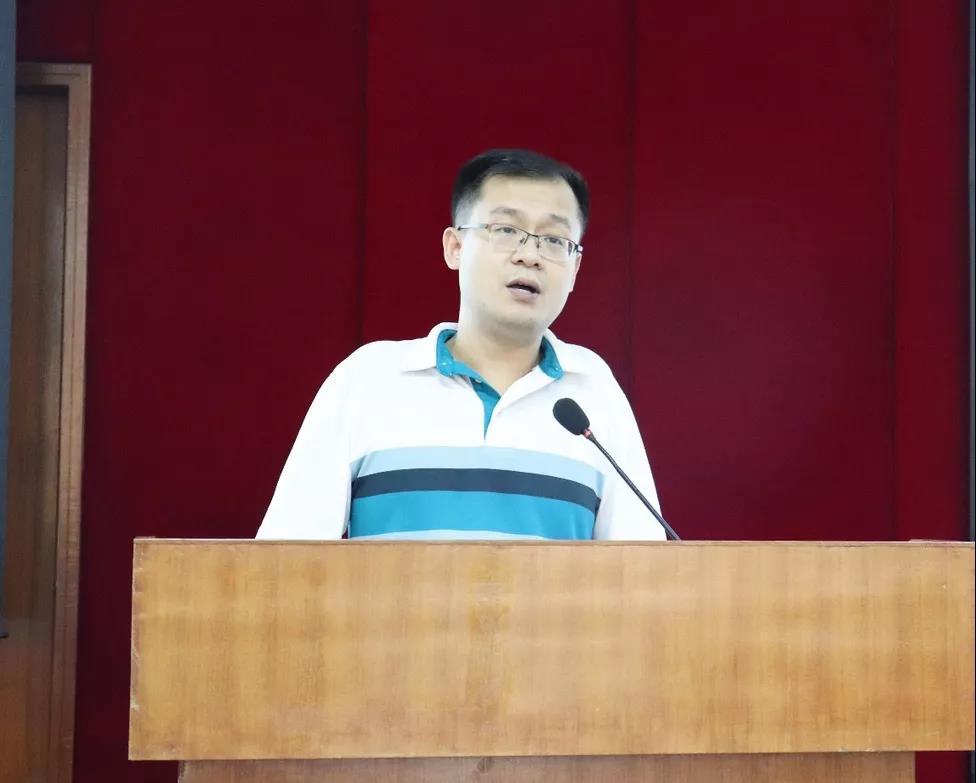 教务部招生办公室刘泽炀主任致辞