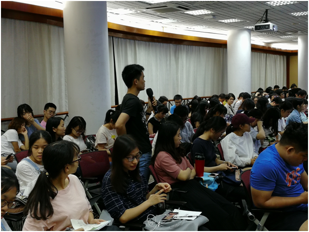 邹功达博士莅临岭南学院金融高管系列讲座