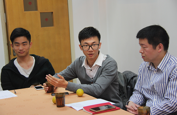 我院第44次院长书记与学生午餐见面会举行